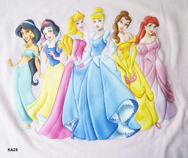 kaos kartun anak kecil perempuan